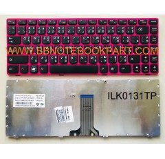 Lenovo Keyboard คีย์บอร์ด Z370 Z470 Series ภาษาไทย อังกฤษ
